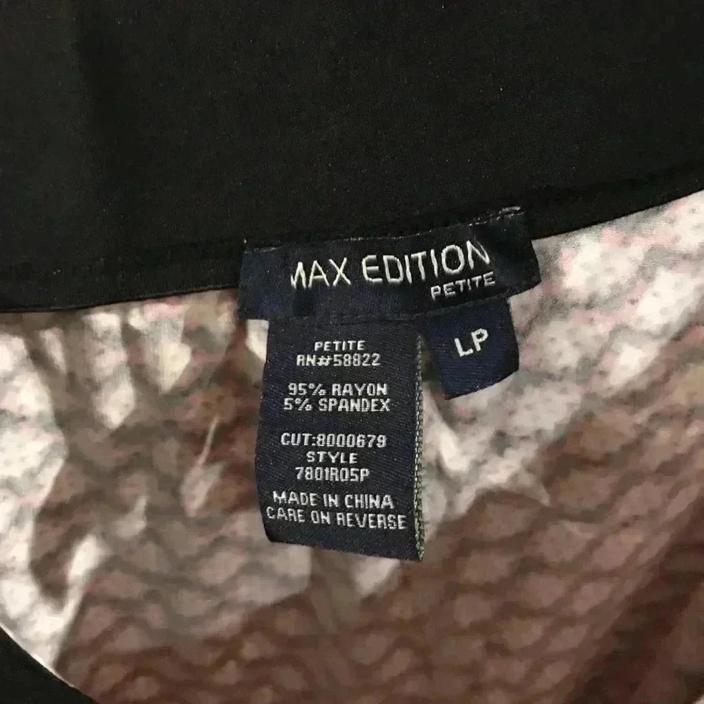 MAX EDITION PULL ON DRESS SLACKS PL NWT - Picture 6 of 8
